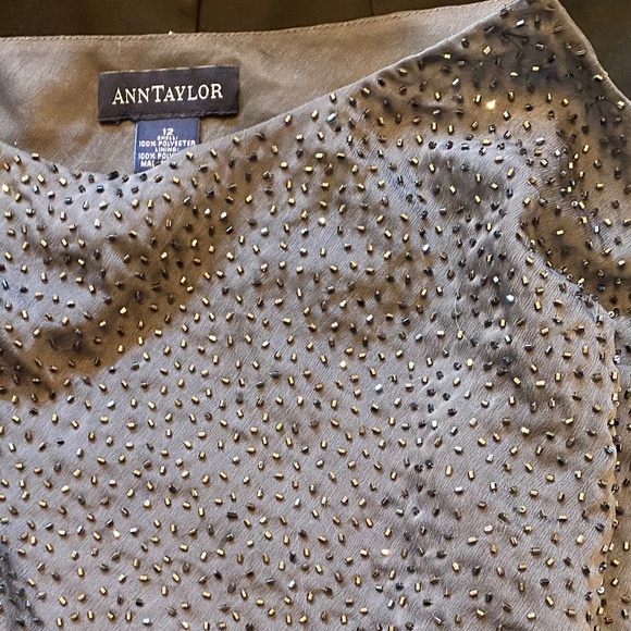 🌟VinTage🌟ANN TAYLOR Beaded Delicate Tank Top - Picture 6 of 15